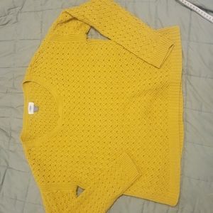 Yellow Knit Sweater